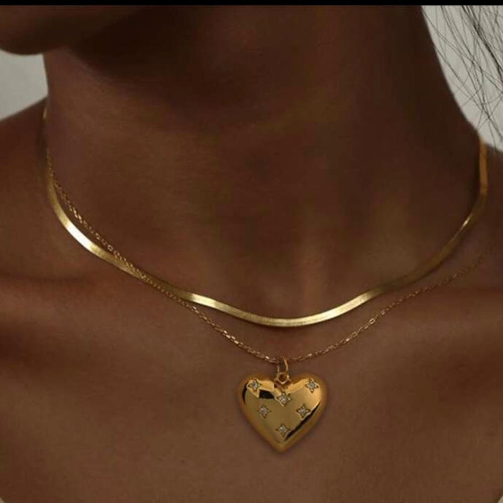 Gold necklace